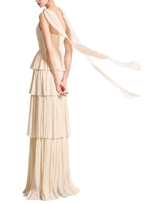 Amanda Royal Natural Maxi Dress