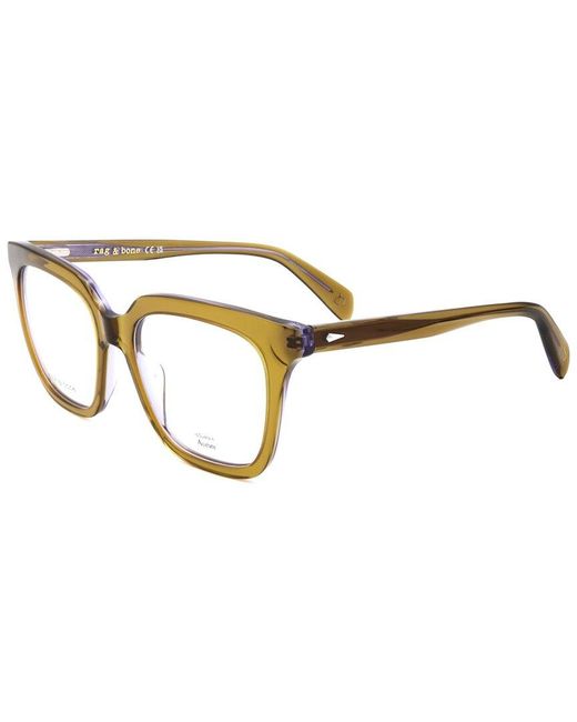 Rag & Bone Metallic 54Mm Optical Frames