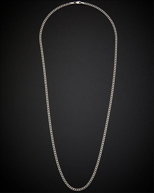 Italian Gold Black 14k 2.2mm Miami Cuban Link Necklace