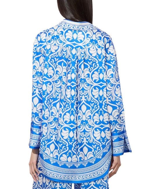 Alice + Olivia Blue Alice + Olivia Kiva Shirt