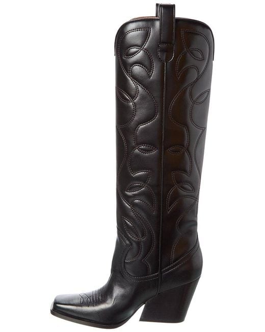 Stella McCartney Black Dnu Pack Cowboy Boot