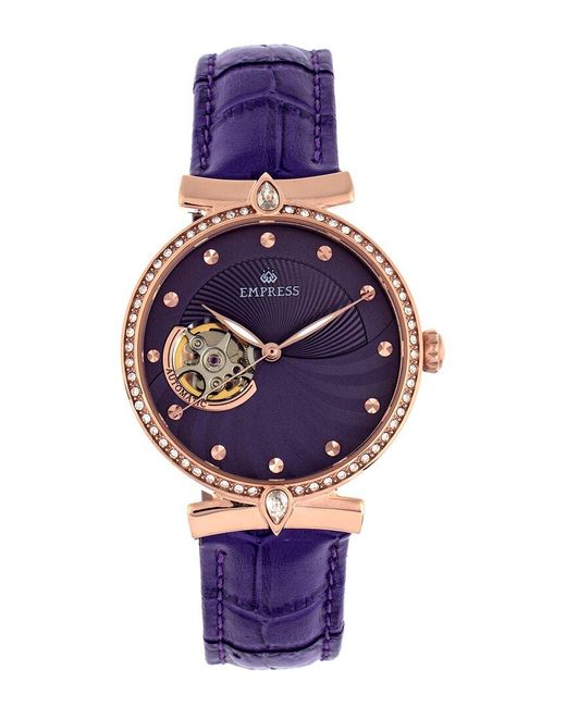 Empress Purple Edith Watch