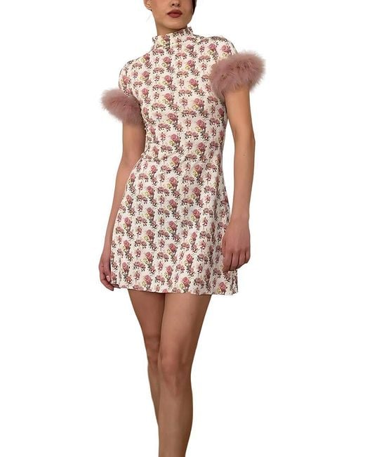 LEON GORI White Mini Dress