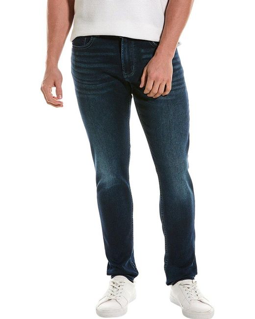 Hudson Blue Zack Dark Ridge Skinny Jean for men