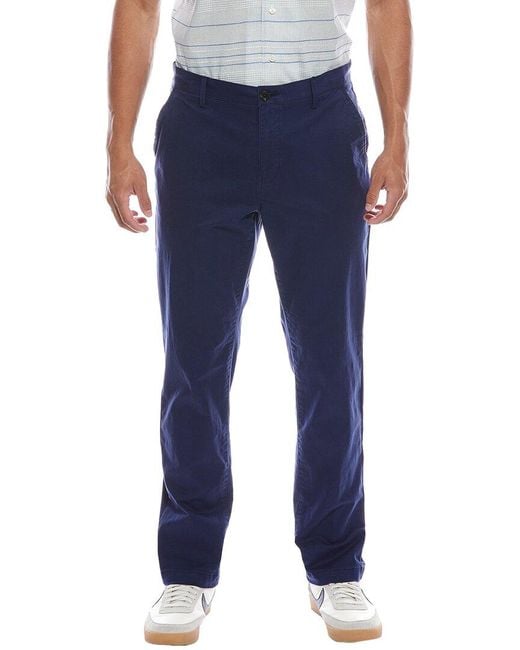 Scotch & Soda Blue Flat Front Chino for men
