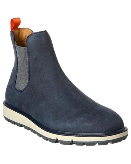 Swims Blue Motion Leather Chelsea Boot for men