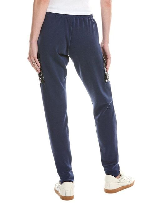 Ariella Blue Sequin Pocket Cargo Pant