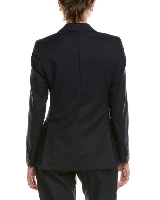 Officine Generale Black Vanessa Wool Jacket