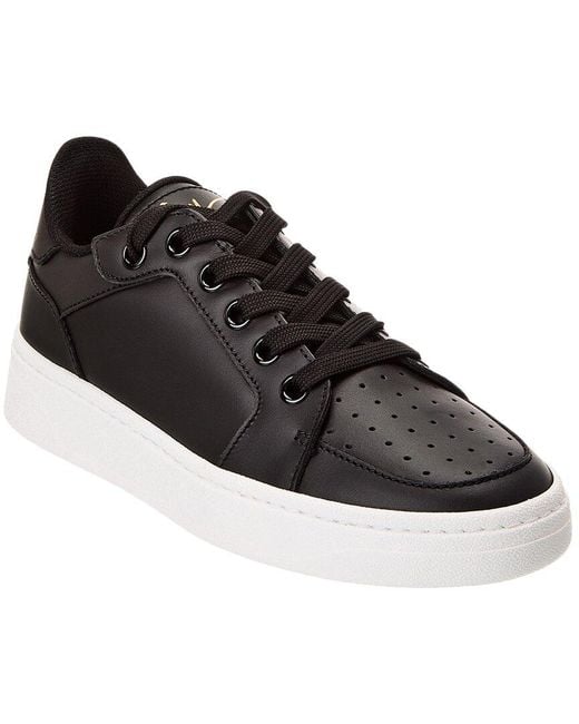 Giuseppe Zanotti Black Gz/94 Leather Sneaker