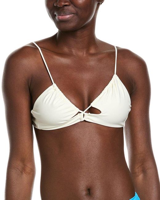Devon Windsor Brown Lou Bikini Top