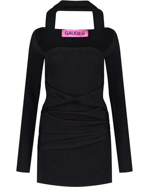 GAUGE81 Black Avillo Mini Dress