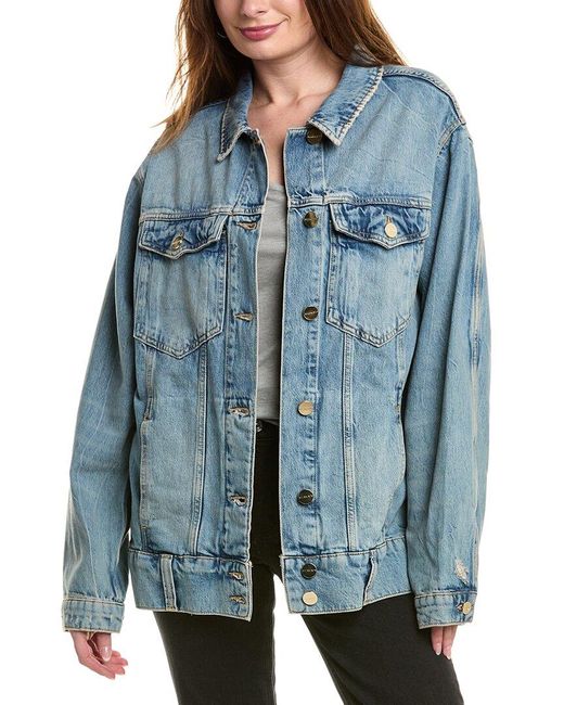 AllSaints Blue Willow Denim Jacket