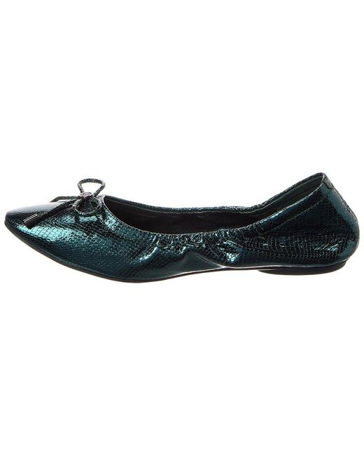 Karl Lagerfeld Black Velma Flat
