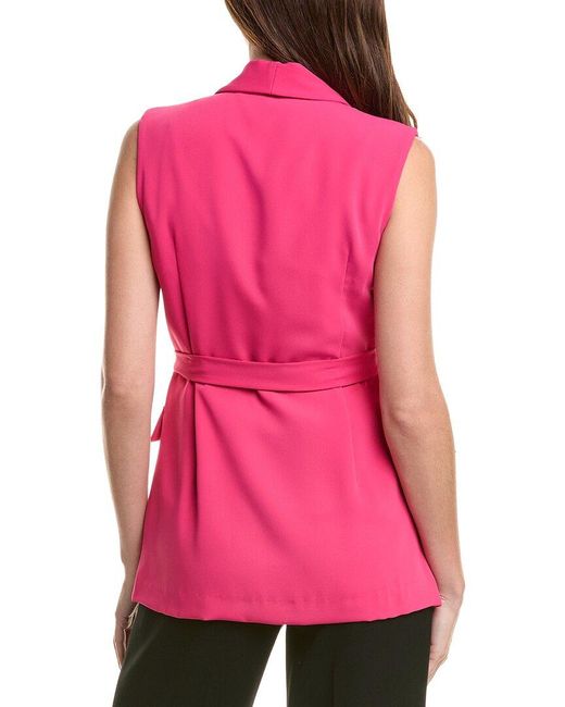 Joseph Ribkoff Pink Vest