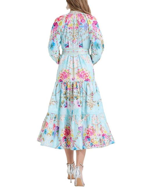 Kaimilan Blue Midi Dress