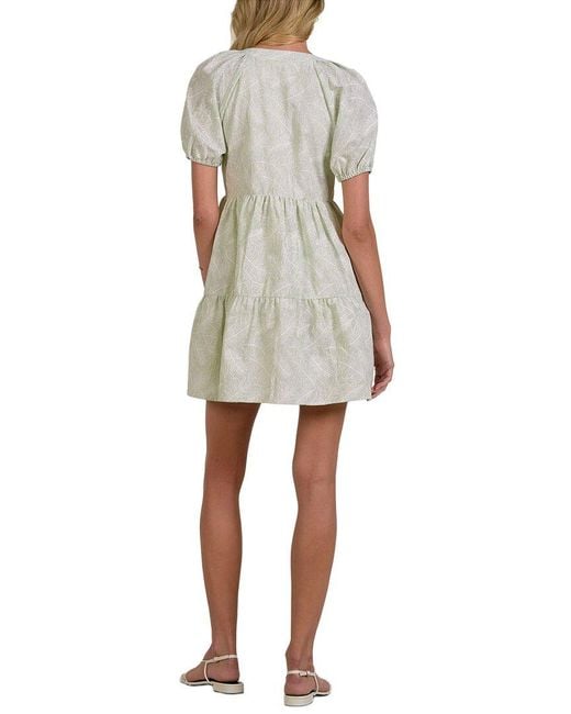 Elan White Mini Dress