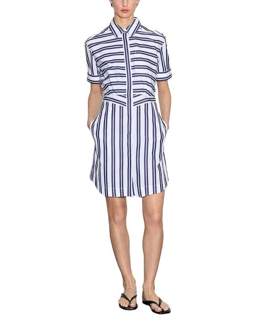Câllas Blue Candide Relaxed Fit Dress