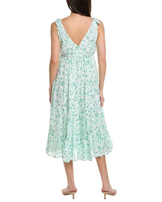 Merlette Blue Flor A-line Dress