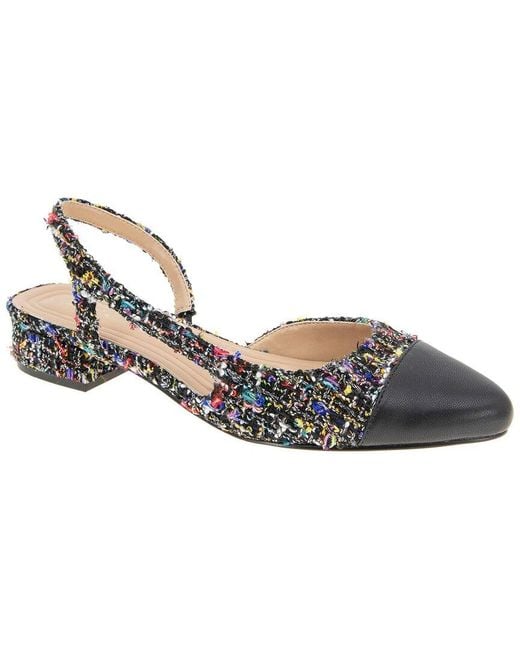 BCBGeneration Metallic Tillie Flat