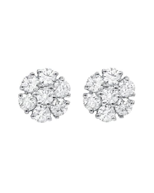 Diana M White Fine Jewelry 14k 0.33 Ct. Tw. Diamond Earrings