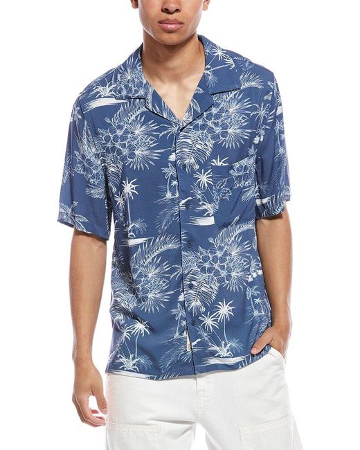 Onia Blue Shirt for men