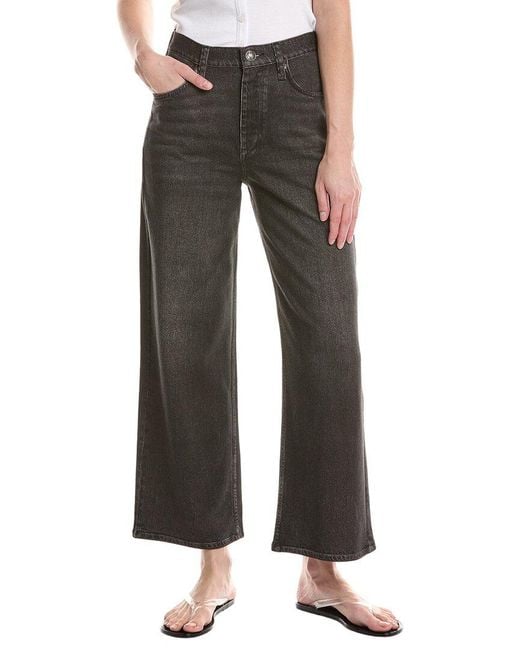 Rag & Bone Black Miramar Terry Andi Wide Pant