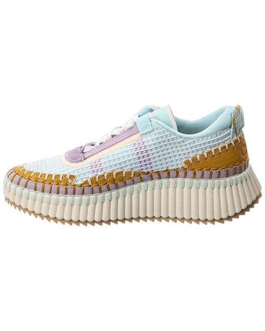 Chloé White Nama Sneaker