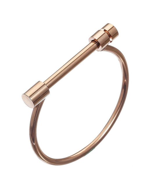 Eye Candy LA Metallic Luxe Collection Titanium Melanie Screw Cuff