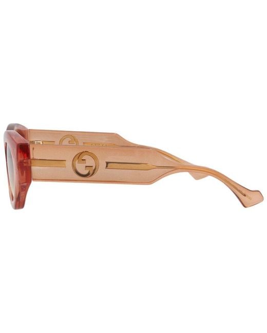 Gucci Brown 52Mm Sunglasses
