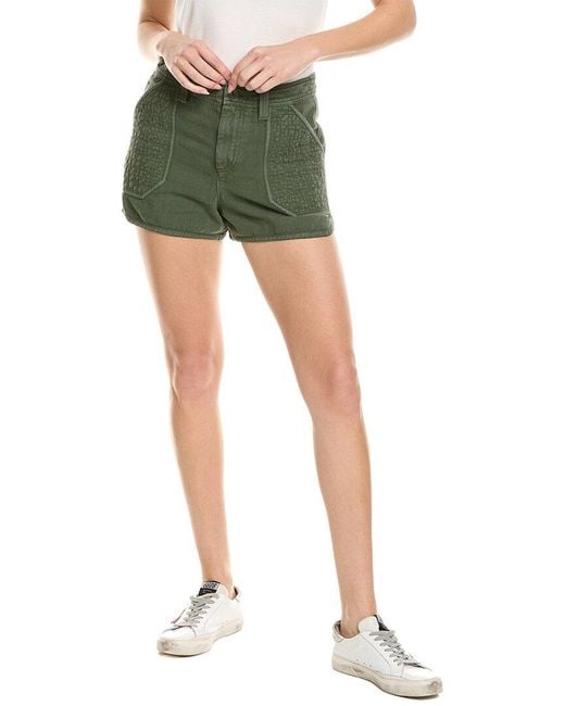 Zadig & Voltaire Green Twill Bermuda Short