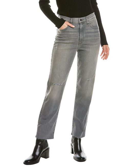 Holly High-Rise Straight Ankle Jean