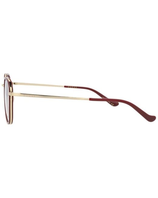 Gucci Metallic Saint Laurent 52Mm Optical Frames