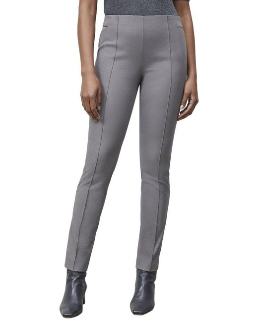 Lafayette 148 New York Gray Gramercy Pant
