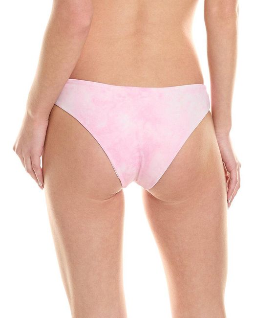 Onia Pink Daisy Bikini Bottom