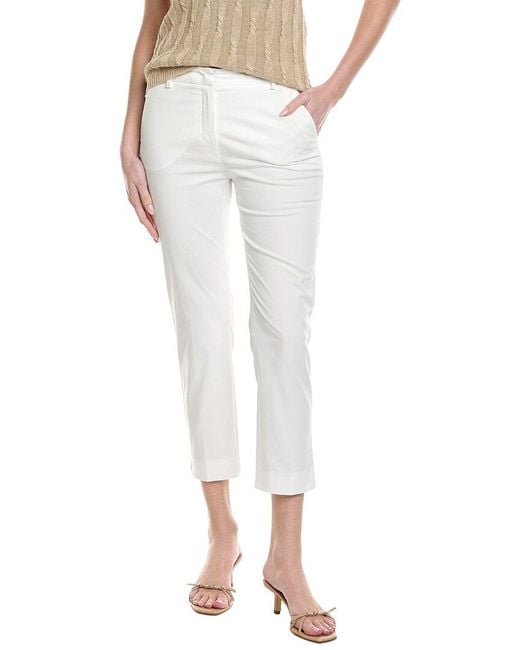 Max Mara White Weekend Cecco Solid Pant
