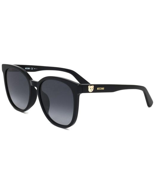 Moschino Black Mos074 56mm Sunglasses