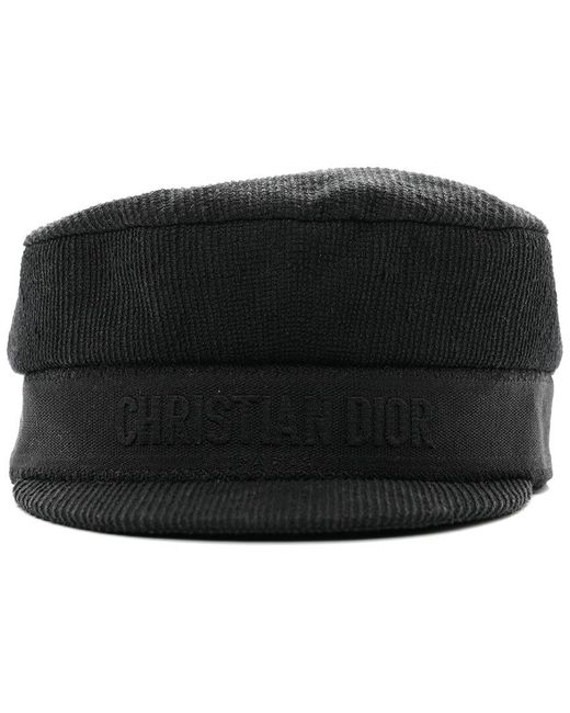 Dior Black Baseball Cap 57, Size Canvas (Authentic Pre-Loved)