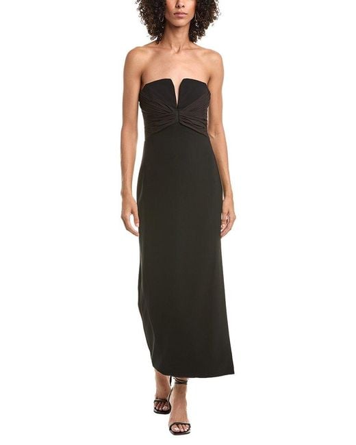 martina midi dress The Martina Stripe Smocked Ruffle Trim Midi Dress