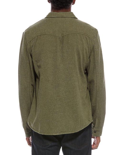 John Varvatos Green Marshall Shirt for men
