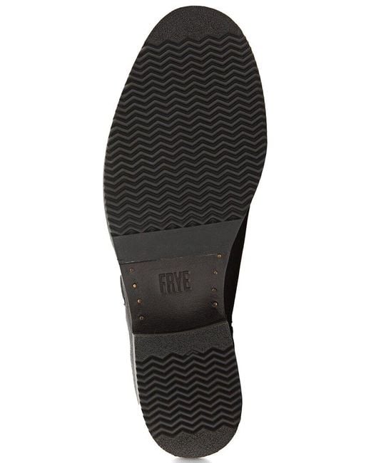 Frye Black Madison Moto Leather Boot