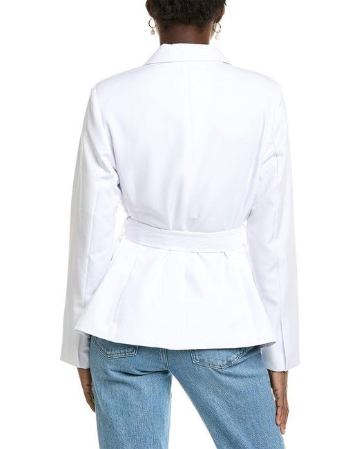 Nicole Miller White Jacket