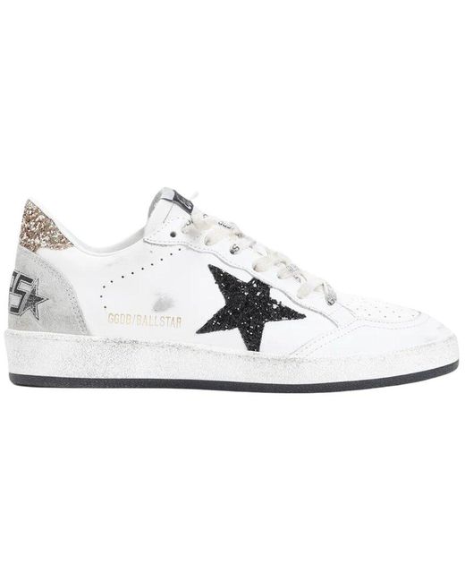 Golden Goose Deluxe Brand White Ball Star Leather Sneaker