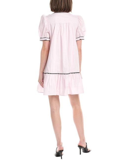 Stellah Pink A-Line Dress