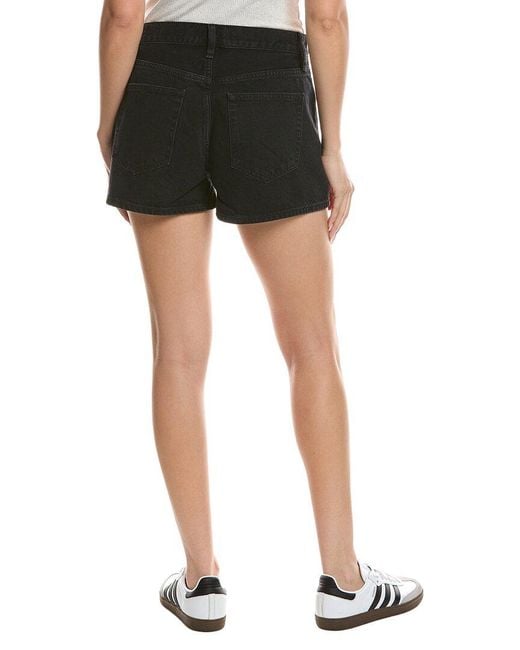 FRAME Black The Hang Short