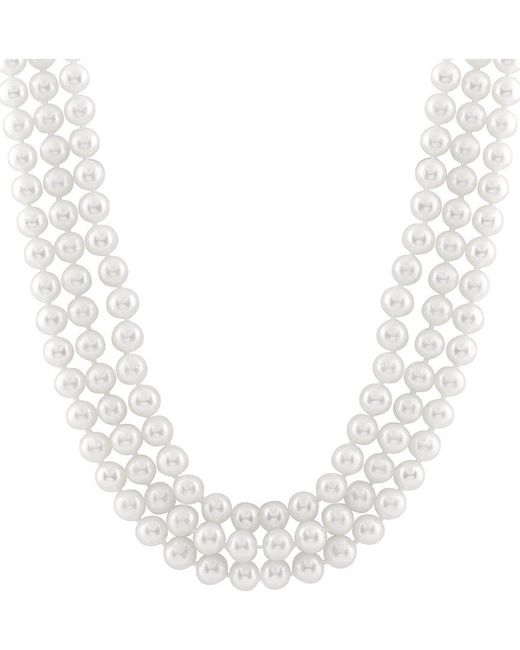 Splendid White 10Mm Pearl Necklace