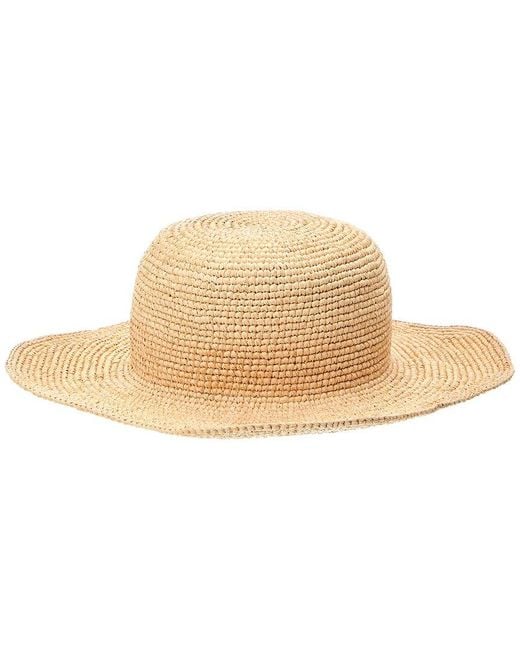 Fendi Natural Raffia Hat