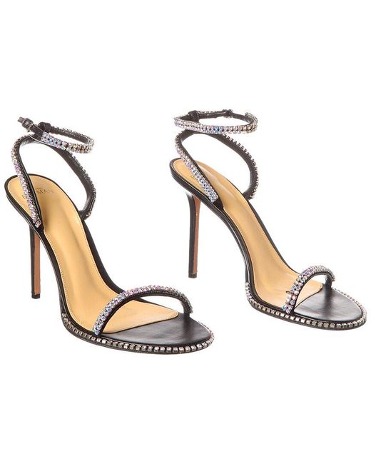 Alexandre Birman White Agnes Leather Sandal (authentic Pre-loved)