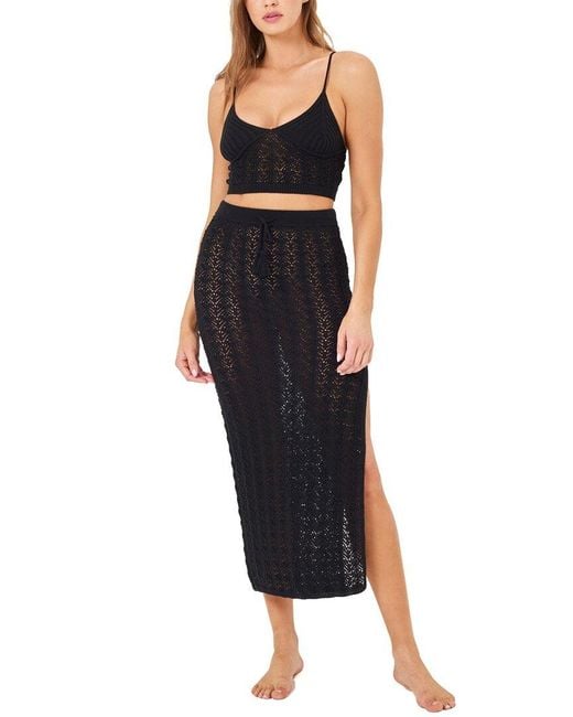 LSPACE Black Sweet Talk Top