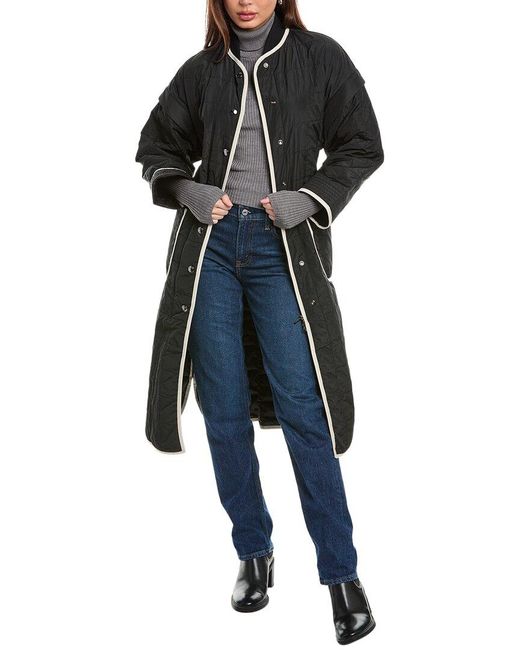 Bogner Black Isabella Cashmere & Wool-Blend Coat