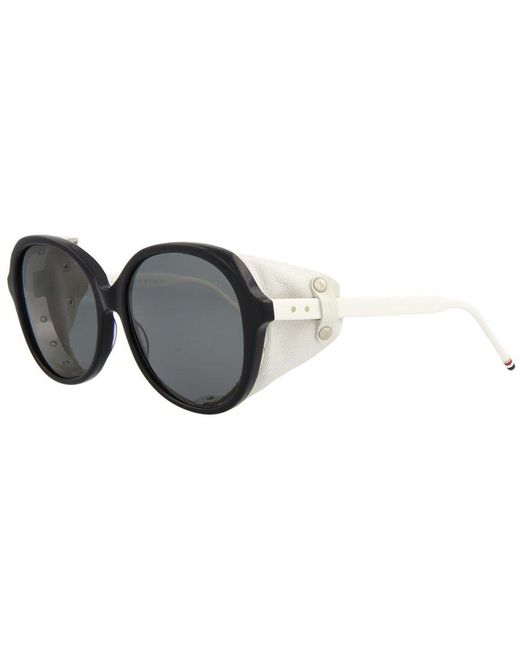 Thom Browne Black Tb503 57mm Sunglasses for men